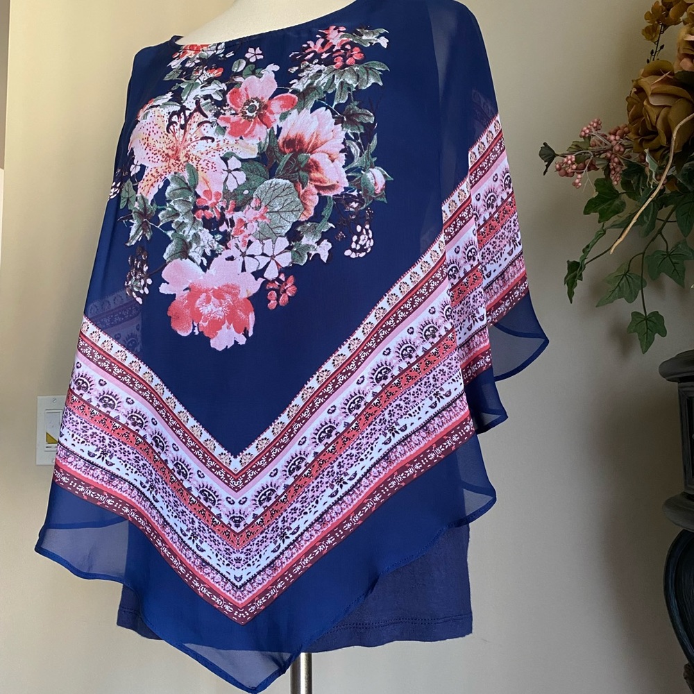 I N Studio top blouse large